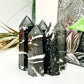 Zebra Jasper Points Towers Crystal Generators