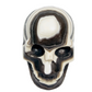 Zebra Phantom Calcite Skull Healing Crystal Carving 466g