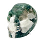 Moss Agate Skull 2 Inches Hand Carved Crystal Carving