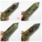 Dragon Blood Jasper Points Towers Crystal Generators