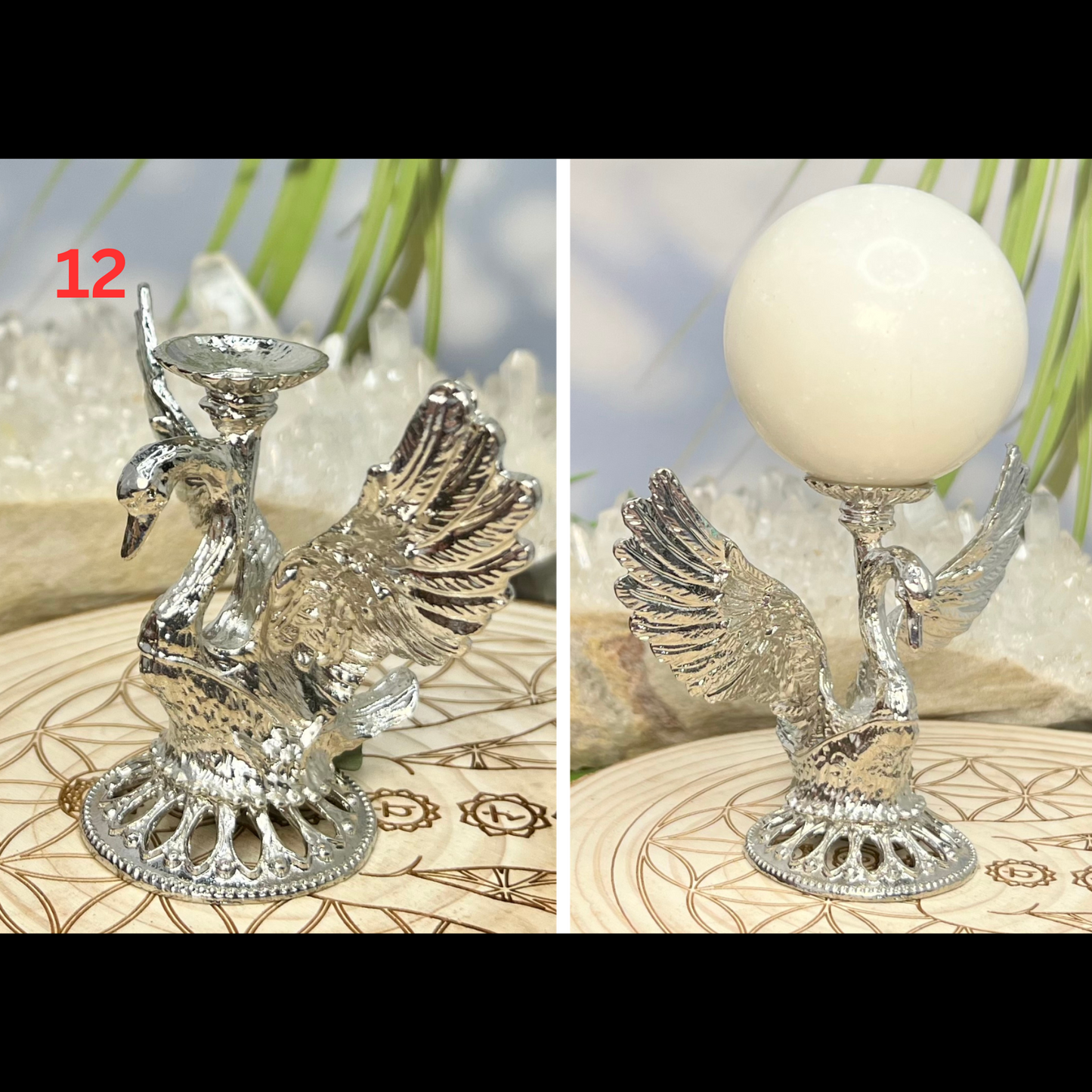 Various Sphere Holders for Crystals Ball Stands