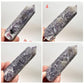 Lepidolite Purple Mica Points Crystal Generator