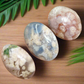 Flower Agate Palm Stones Healing Meditation Reiki Crystals