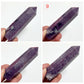 Lepidolite Purple Mica Points Crystal Generator