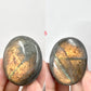 Labradorite Palm Stones Crystal Meditation Worry Reiki Healing Australian Seller