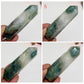 Druzy Moss Agate Points Towers Crystal Generators