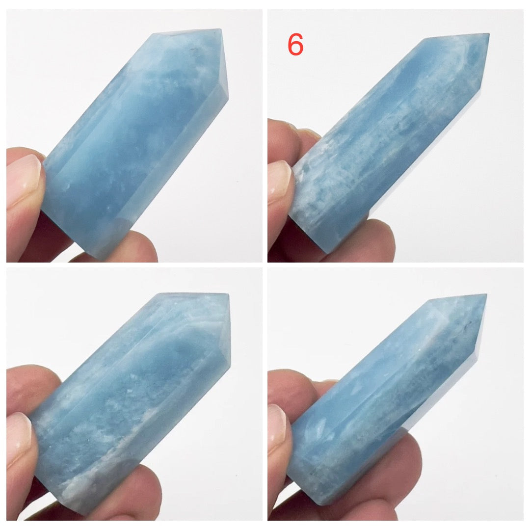 Aquamarine Points Towers Crystal Generators Australian Seller