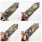 Purple Brecciated Jasper Points Towers Crystal Generators