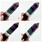 Rainbow Fluorite Points Towers Crystal Generators