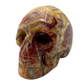 Crazy Lace Agate Skull 2 Inches Hand Carved Crystal Carving