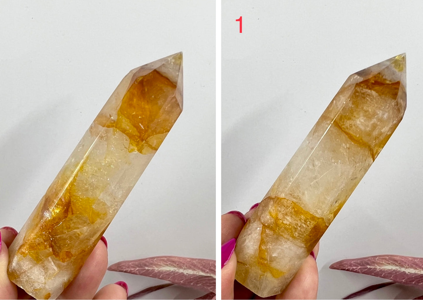 Golden Healer Quartz Points Towers Crystal Generators