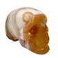 Carnelian Skull 2 Inches Rare Hand Carved Crystal Carving