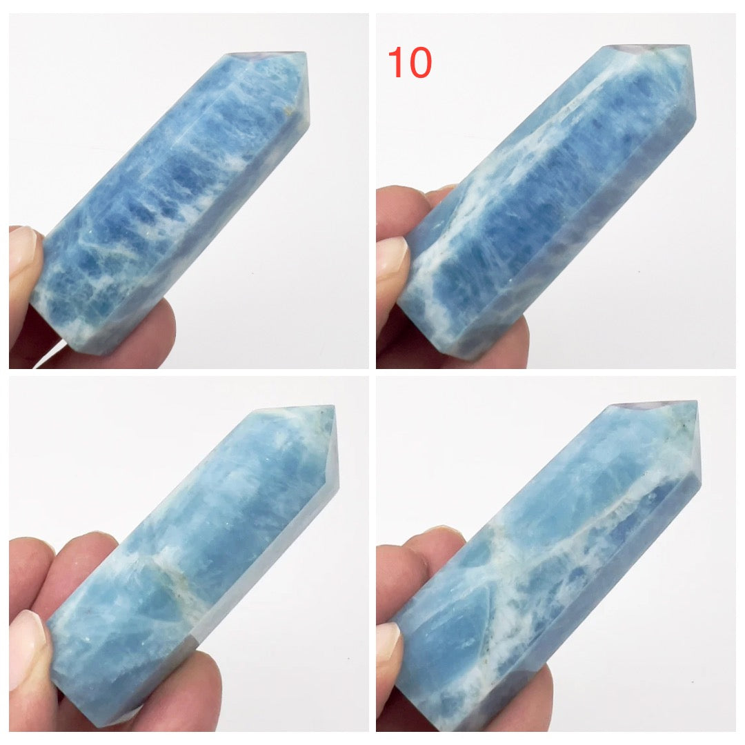 Aquamarine Points Towers Crystal Generators Australian Seller