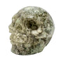 Moss Agate Skull 2 Inches Hand Carved Crystal Carving