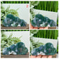 Moss Agate Clouds Self Standing Healing Crystal Carving Various Sizes