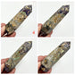 Purple Brecciated Jasper Points Towers Crystal Generators