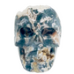 Moss Agate Skull Healing Crystal Carving 1455g