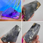 Volcanic Agate Free Form UV Reactive Crystal Chunks Australian Seller