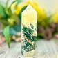 Moss Agate Tower Crystal Generator Australian Seller