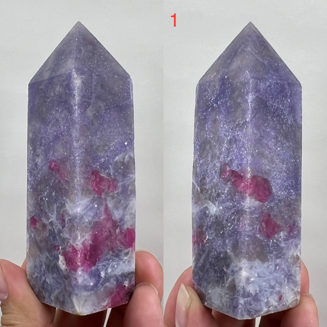 Pegmatite Unicorn Stone Points Crystal Generators Australian Seller