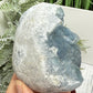 Celestite Celestine Large Egg with Stand Large Geode Cluster Crystal 1075g