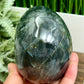 Labradorite Skull Healing Crystal Carving 1167g