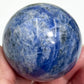 Sodalite Sphere Healing Crystal Ball 182g 52mm