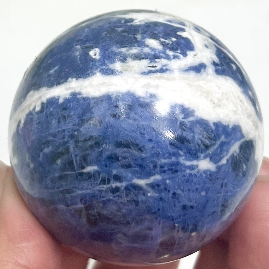 Sodalite Sphere Healing Crystal Ball 200g 54mm