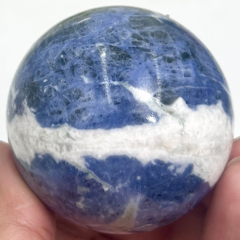 Sodalite Sphere Healing Crystal Ball 200g 54mm