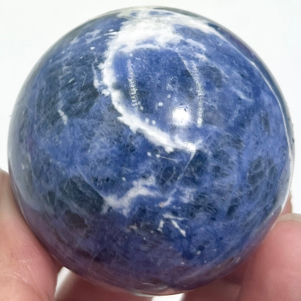 Sodalite Sphere Healing Crystal Ball 200g 54mm