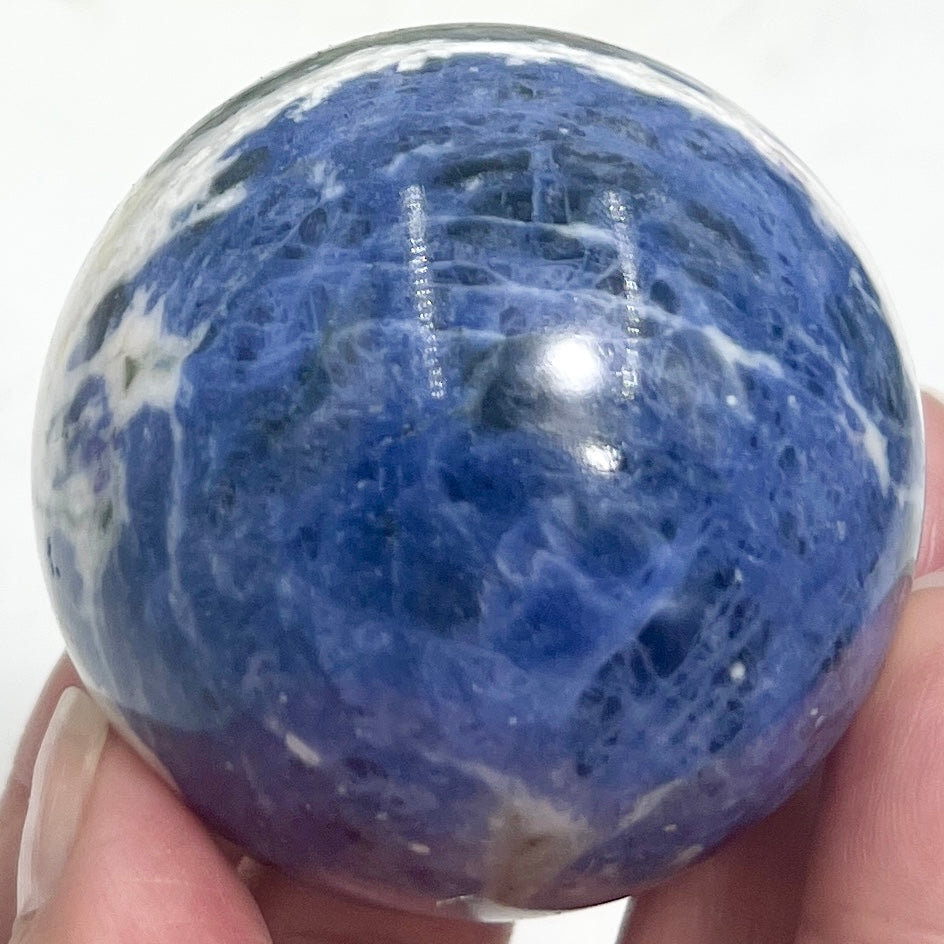 Sodalite Sphere Healing Crystal Ball 200g 54mm