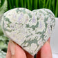 Lucky Jade Purple Stichtite Green Serpentine Palm Stones Meditation Crystals 148g