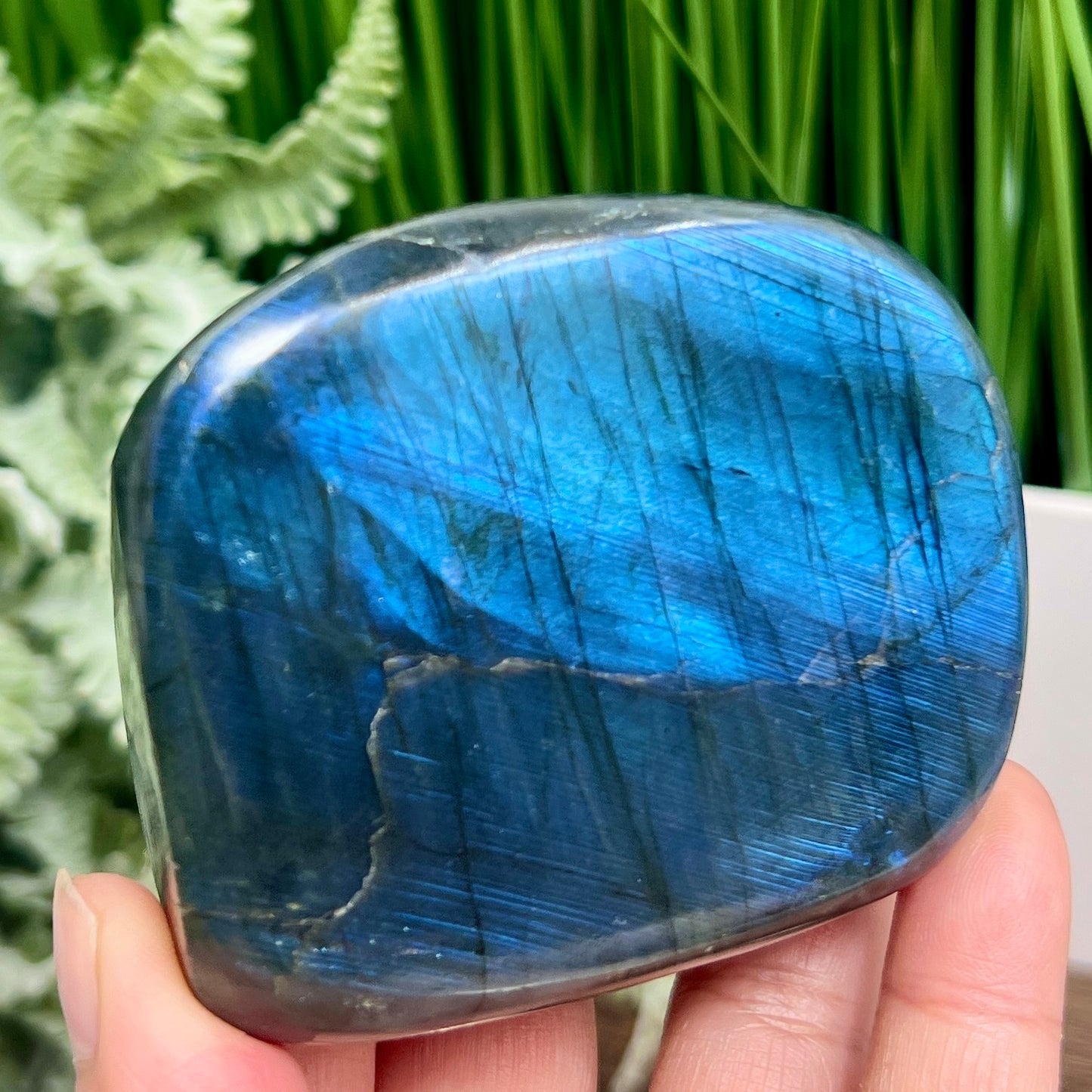 Labradorite Free Form Healing Crystal 362g