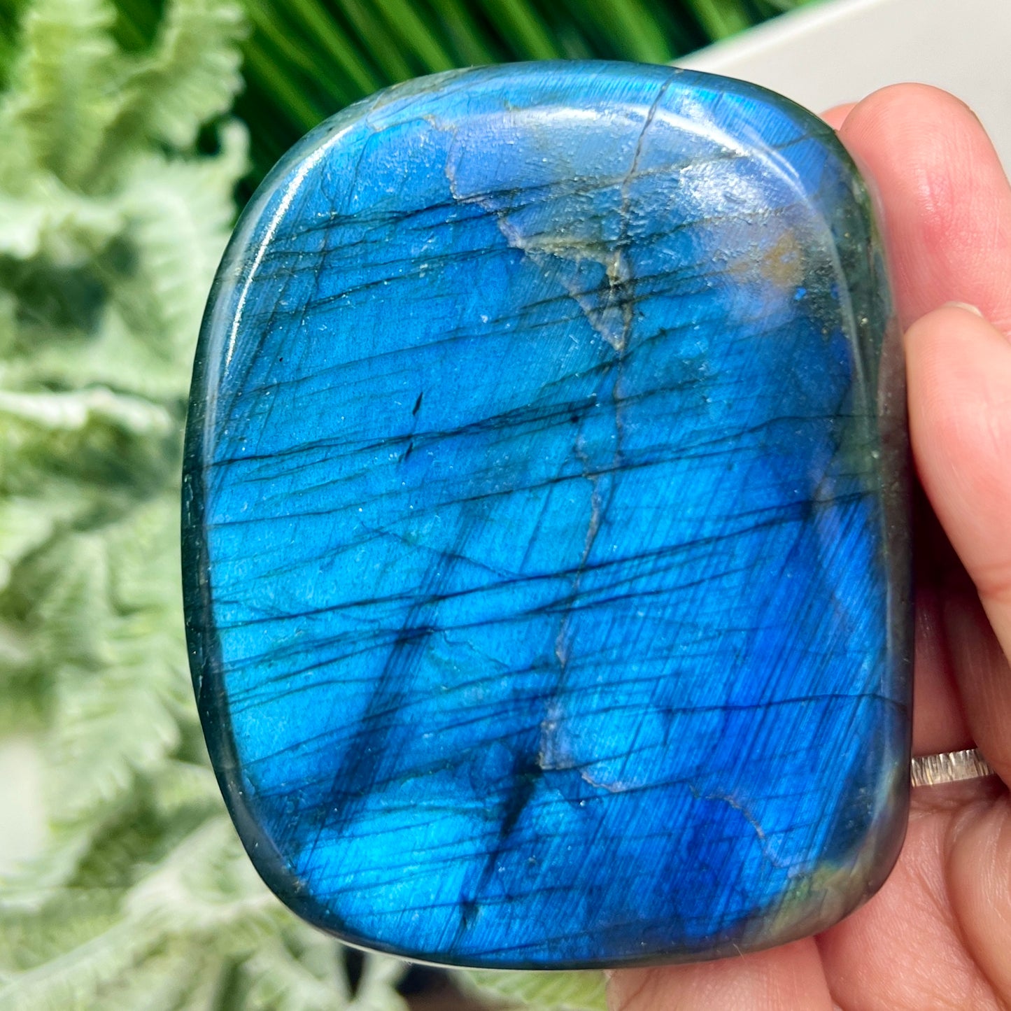 Labradorite Free Form Healing Crystal 362g