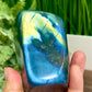 Labradorite Blue Free Form Healing Crystal 498g