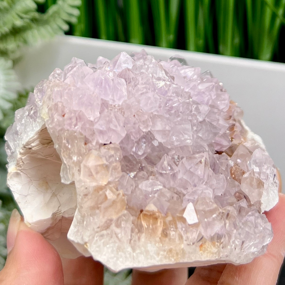 Amethyst Cluster Natural Raw Healing Crystal 416g