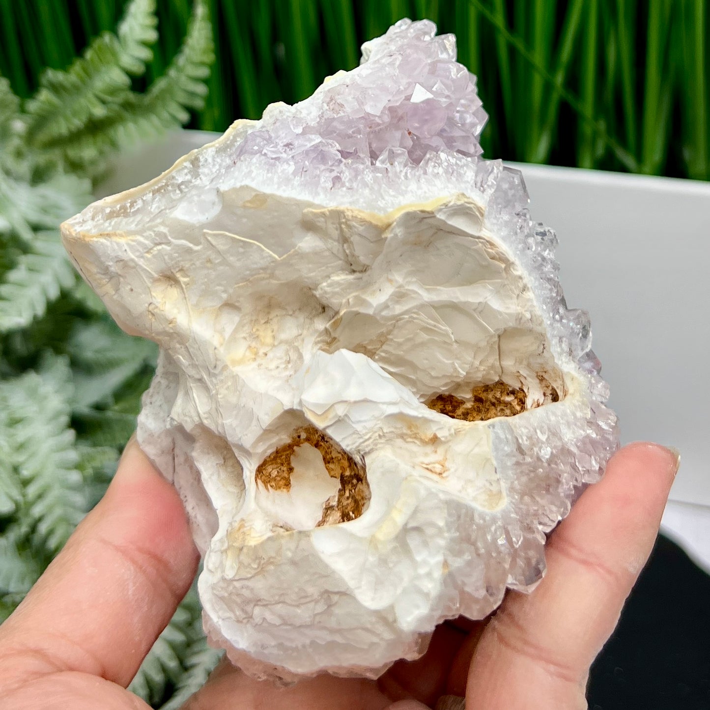 Amethyst Cluster Natural Raw Healing Crystal 416g