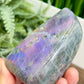 Labradorite Purple Free Form Healing Crystal 258g