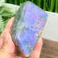 Labradorite Purple Free Form Healing Crystal 258g