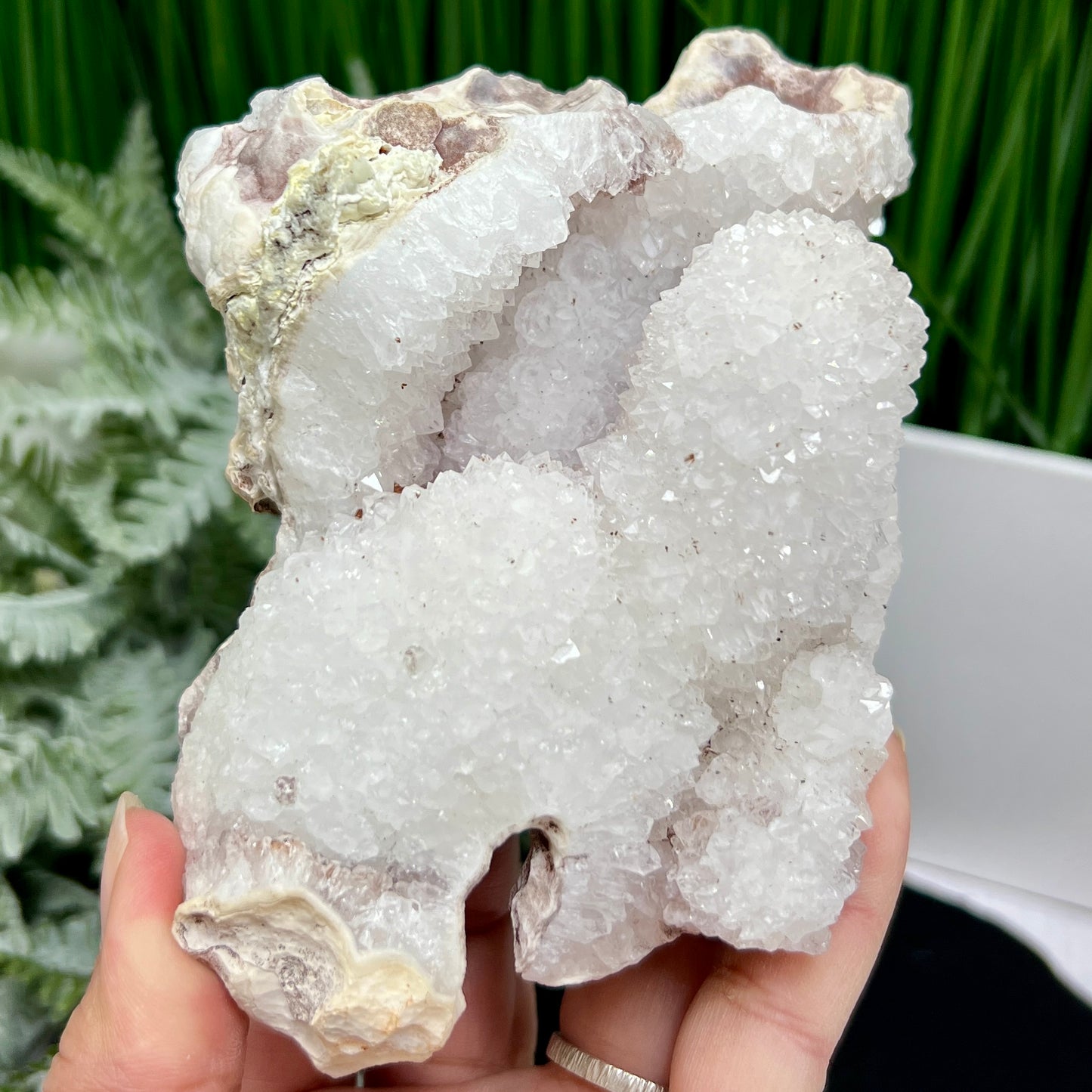 Quartz Stalactite Cluster Natural Druzy Raw Healing Crystal 566g