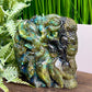 Labradorite Sea Ocean Creatures Healing Hand Carved Crystal Carving 908g