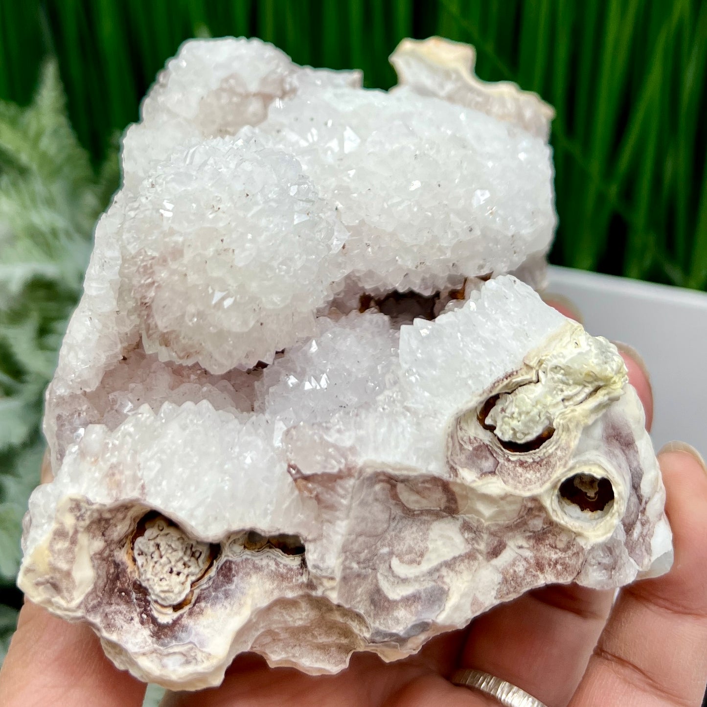 Quartz Stalactite Cluster Natural Druzy Raw Healing Crystal 566g