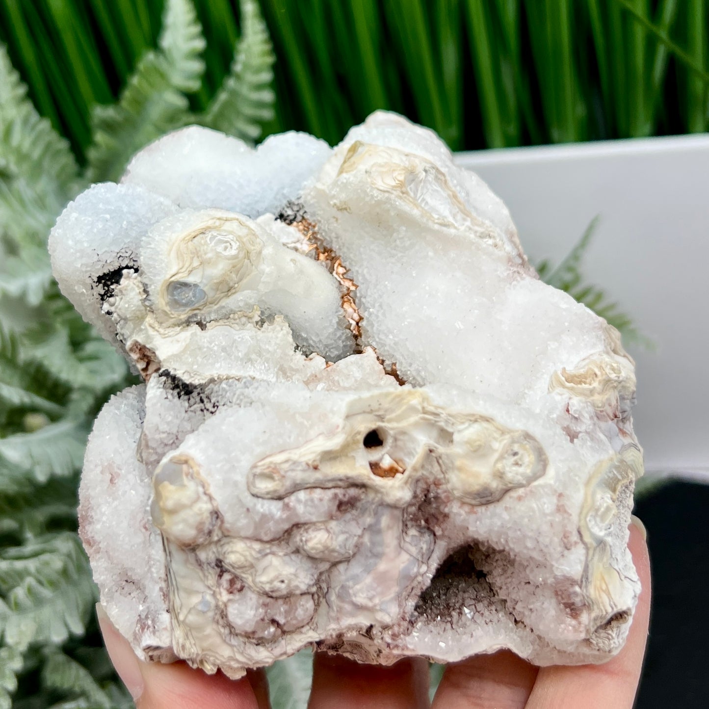 Quartz Stalactite Cluster Natural Druzy Raw Healing Crystal 630g