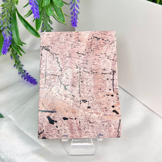 Dendritic Jasper Slab Crystal Slab Carving