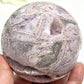 Silky Purple Fluorite Sphere Healing Crystal Ball 943g 85mm