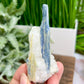 Blue Kyanite With Stand Natural Raw Specimen Crystal 122g