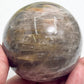 Black Moonstone Sphere Healing Crystal Ball 428g 68mm