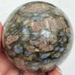 Llanite Jasper Que Sera Sphere Healing Crystal Ball 480g 69mm