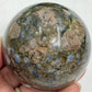 Llanite Jasper Que Sera Sphere Healing Crystal Ball 480g 69mm