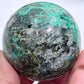 Chrysocolla Malachite Turquoise Azurite Sphere Healing Crystal Ball 153g 47mm